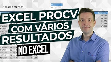 Excel PROCV com Vários Resultados - Como Retornar Todas as Células Procv