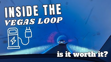 My First Ride In The Boring Tunnel Loop Under Las Vegas! The Vegas Loop in 2025 From Resorts World