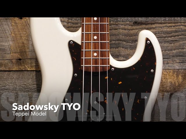 Sound Sample【Sadowsky TYO / Teppei Model】 - YouTube
