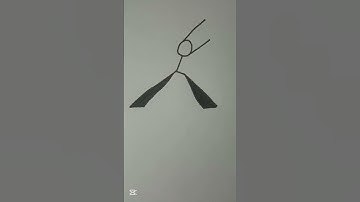 STICKMAN DRAW tutorial #stickmandraw #drawing #tutorial