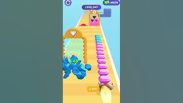 INSANE!! Gem Stack Run 643 #gaming #gemstack #shorts