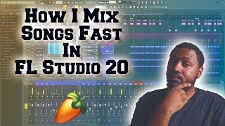 How I mix songs fast in FL Studio 20 using third party plugins