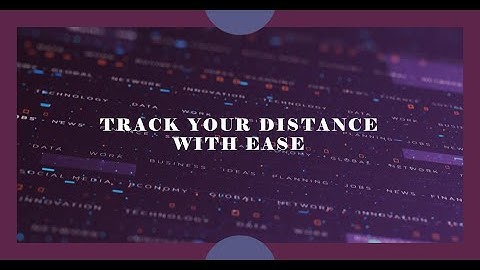 Distance Tracking with google map android kotlin setting up fragment