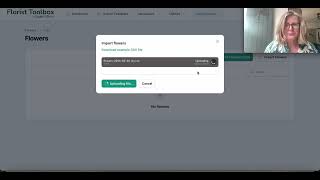 Florist Toolbox: How to upload Flowers and Sundries