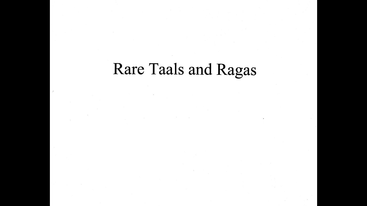 Ustad Salamat Ali Khan [Rare Pentatonic (i.e., Audav) Raga]