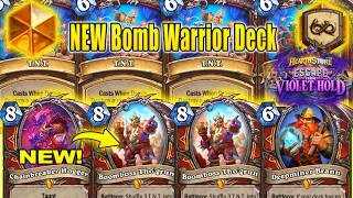 NEW Bomb Warrior Deck 1.0 Is Now Even Stronger With Hogger! Escape from Violet Hold | Hearthstone screenshot 3