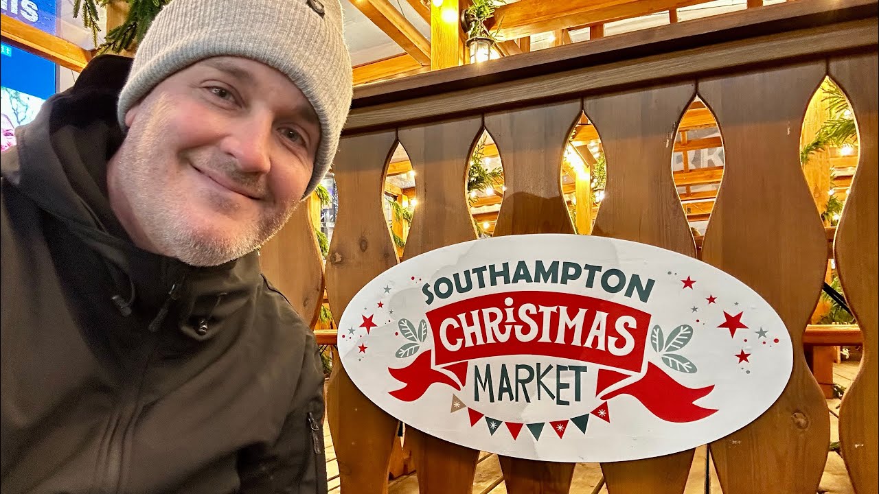 Southampton Christmas Market at Night 2025 | Best Food & Mulled Wine (MSC Poesia Pre-Cruise) 