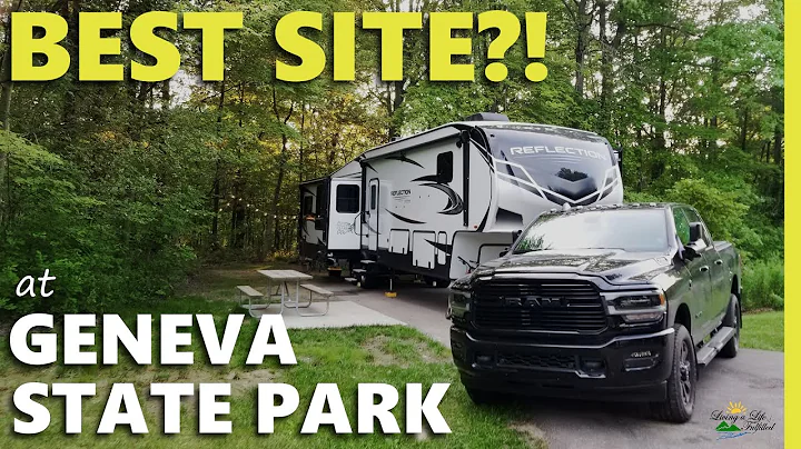 Geneva State Park Campground, Ohio - Right on Lake...