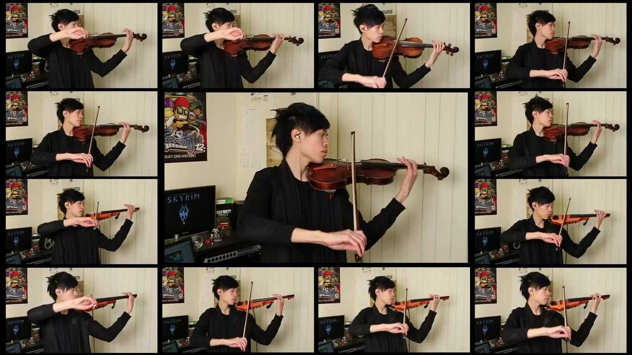 komponent kutter At regere Skyrim Violin Cover - YouTube