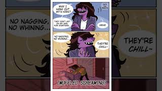 Deltarune Comic 03 Dub!! ( by Cath Que Desenha on  deviant art)
