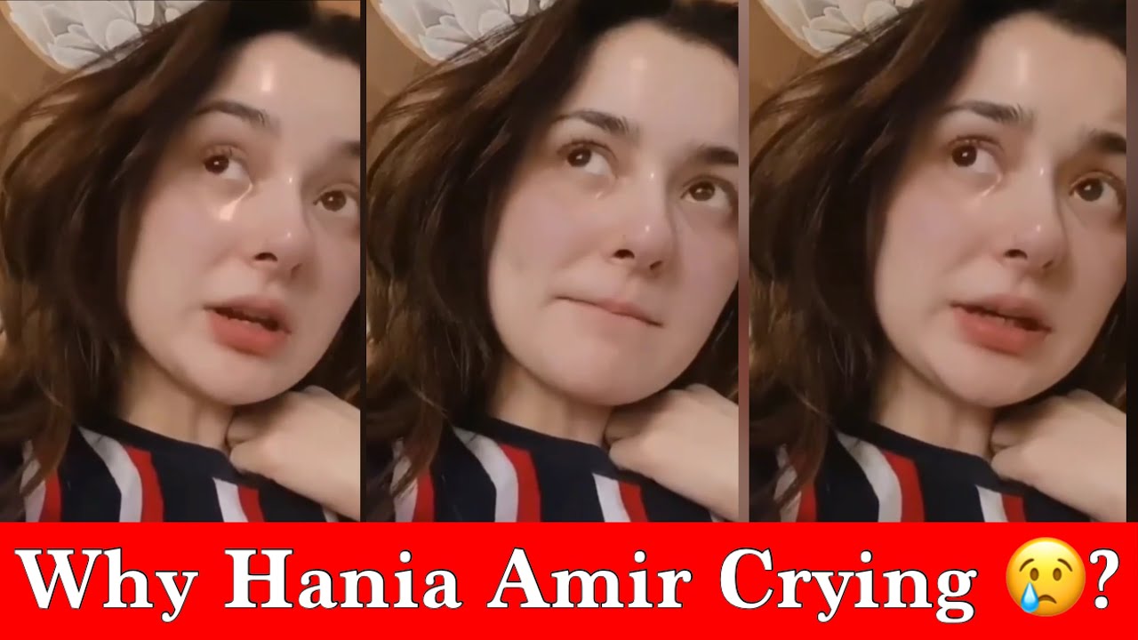 Why Hania Amir Crying 😢? YouTube