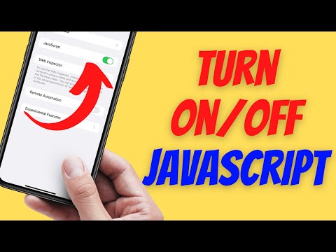 How To Enable Or Disable Javascript On iPhone