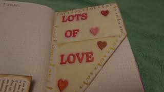 Preparing February Scripture Writing Journal Look Through