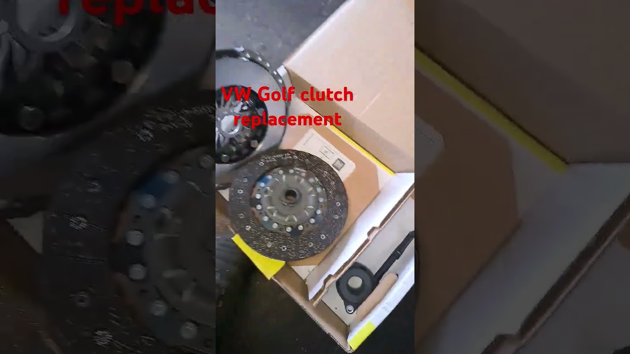 VW Golf clutch replacement