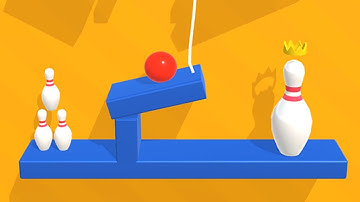 Rope Bowling - Gameplay Walkthrough 1-25 Levels (Android,iOS)