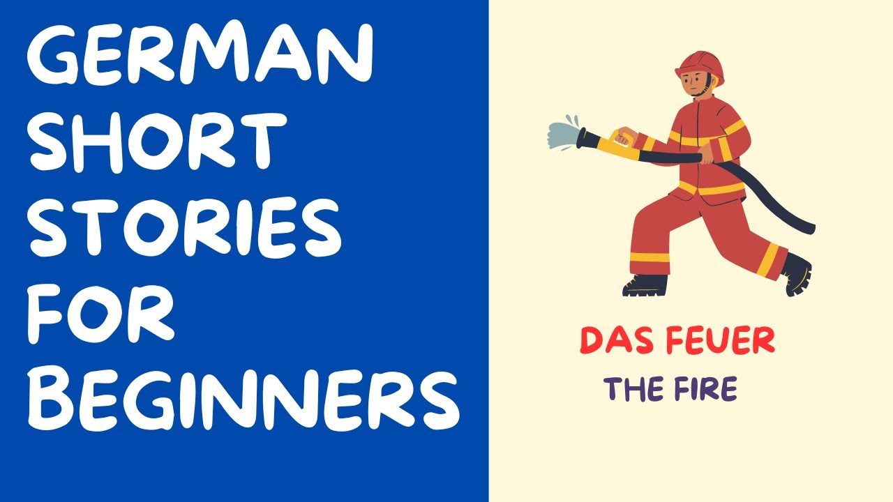 German Story For Beginners | Feuer🔥Oh Nein🫨| A1-A2 