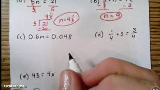 6th L87 Finding Missing Factors