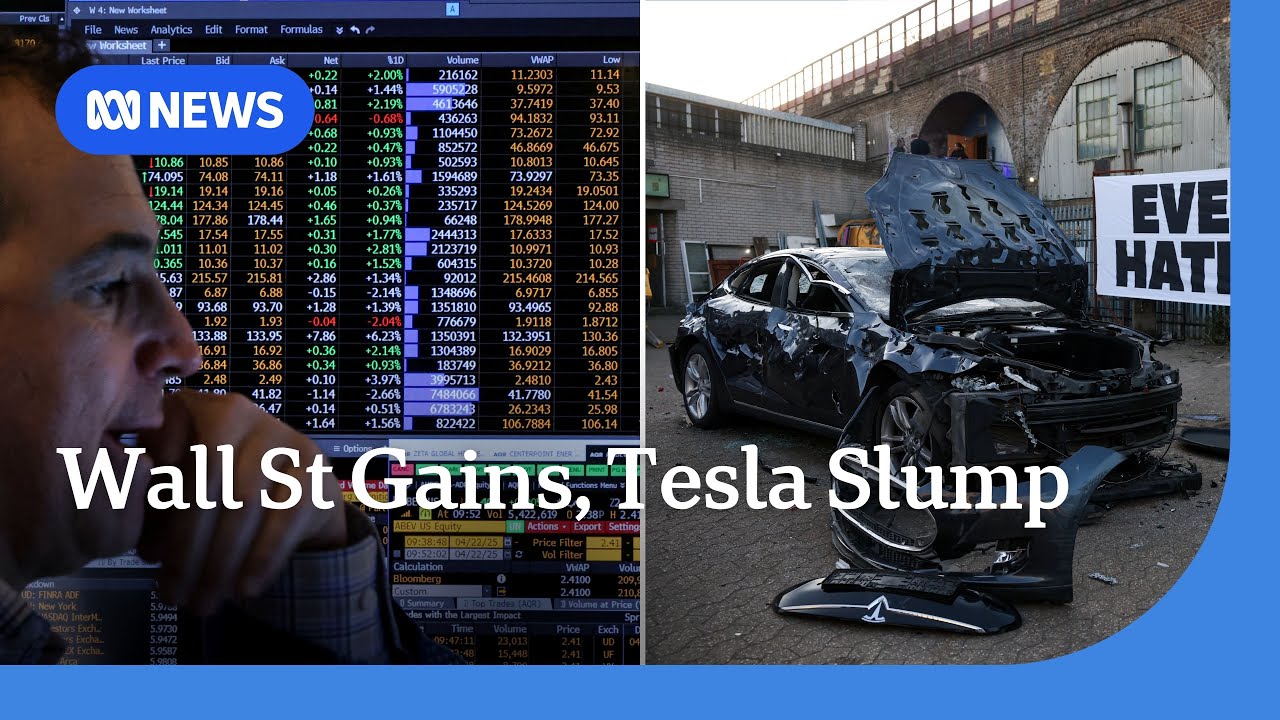 US-China trade deal hopes bolster Wall St as Tesla profit plunges | ABC ...