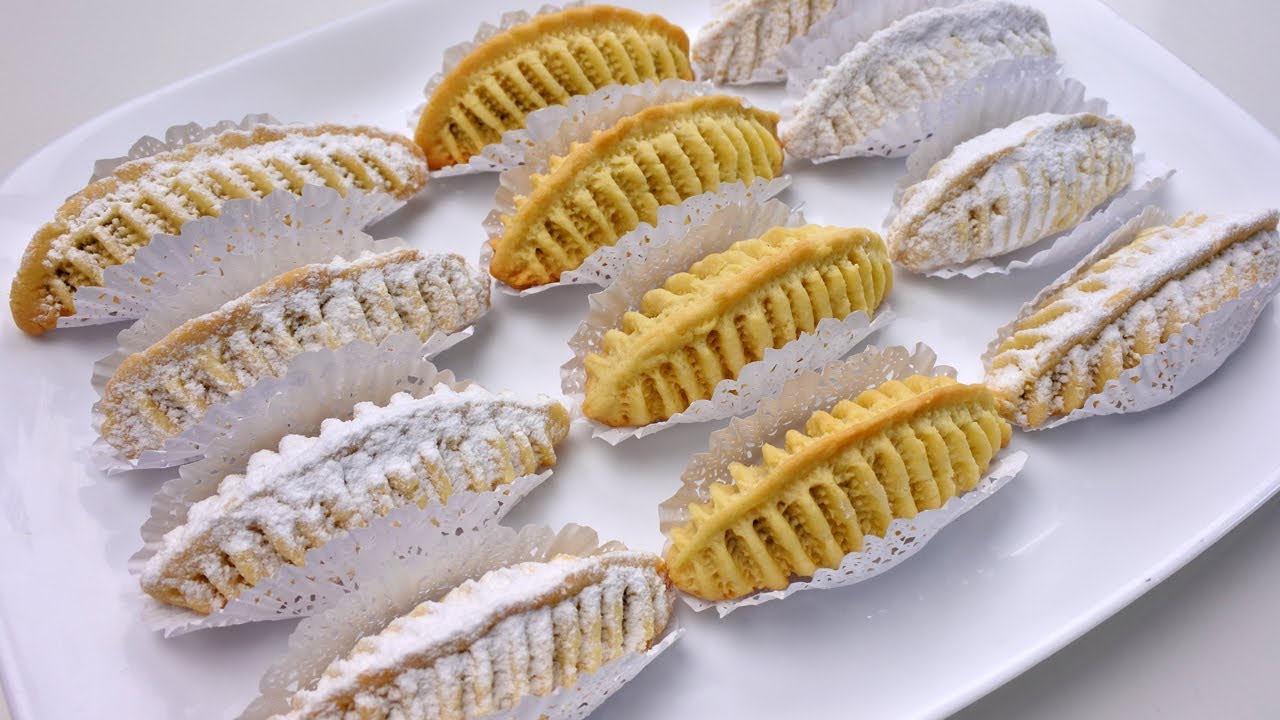 حلوة جافة منقوشة محشية بالتمر والجلجلان تذوب في الفم بمقادير سهلة وإقتصادية - طبخات ياسمين