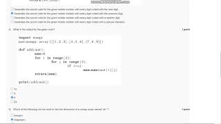 NPTEL The Joy of Computing using Python Week 6 Assignment solution