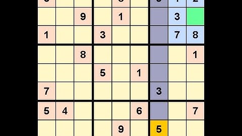 How to Solve Los Angeles Times Sudoku Impossible June 26, 2022
