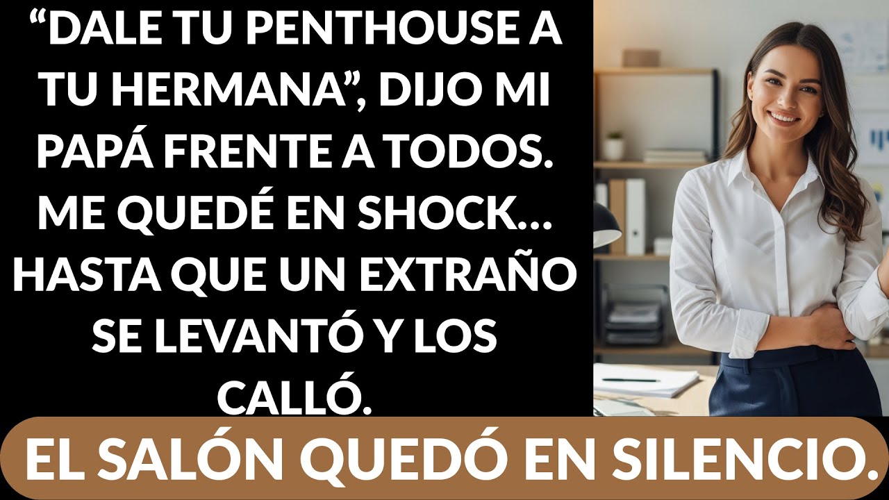 Mi familia le quitó mi penthouse a mi hermana… jamás esperaron que un extraño sacara la verdad a la