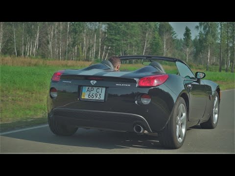 Видео: Pontiac Solstice. Говорят, он лучше чем Mazda Miata.