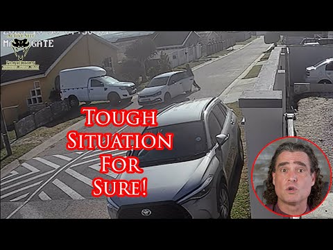 Delivery Driver Must Think Fast To Protect Himself From Carjackers