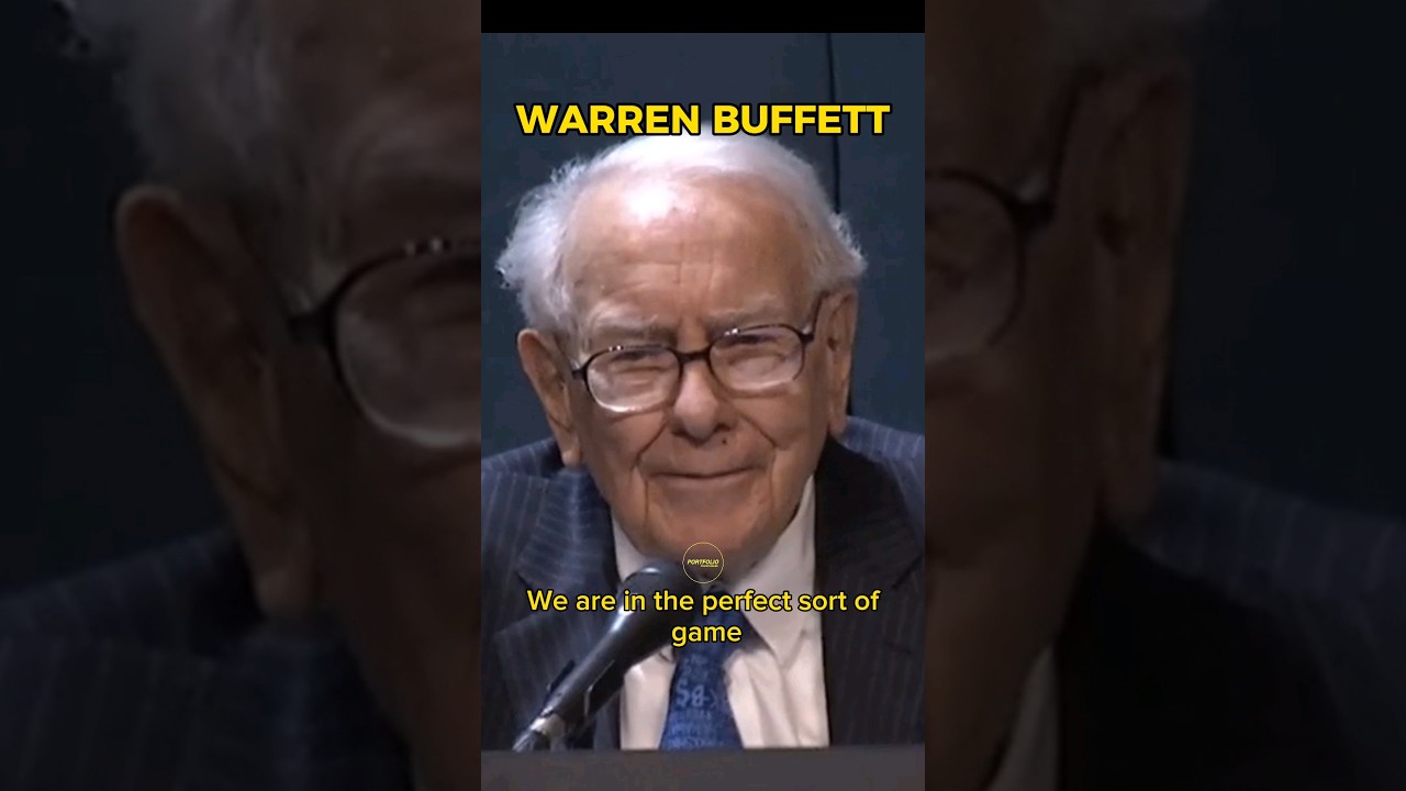 Why does Warren believe he and Charlie are in the ideal game?