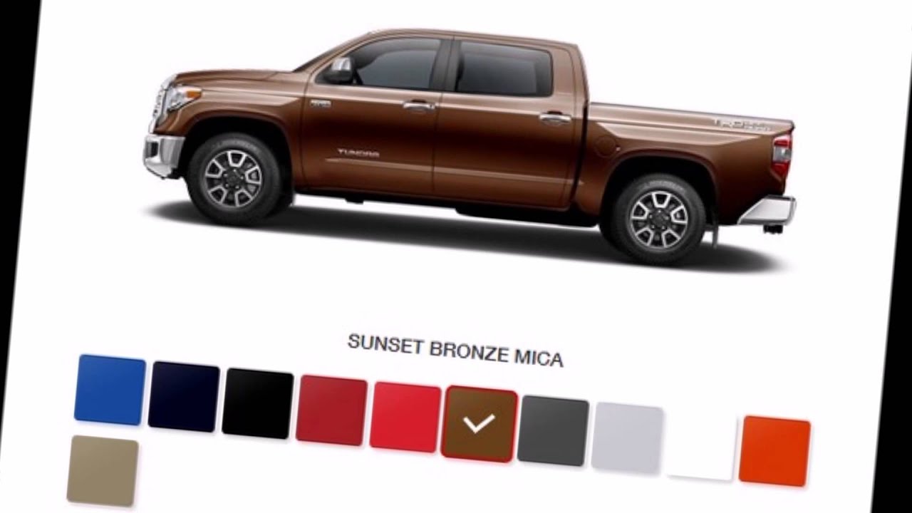 2016 Toyota Tundra Color Options (TRD Pro, Cummin's Diesel, Review) - YouTube