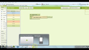 MIT App Inventor Opening Screens