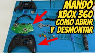 Coherente Deliberar nivel Mando Xbox 360 Como Abrir y Desmontar // Para Reparar Vibradores, Placa  Base, Botones - YouTube