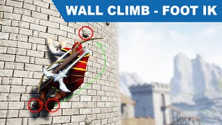 Unreal Wall Climbing Leg IK - UE4 Tutorials #265