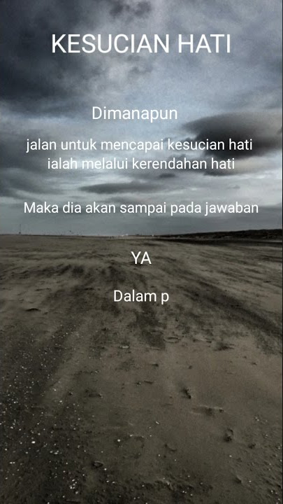 KESUCIAN HATI ||  RUMI #shorts #short #rumi #puisirumi