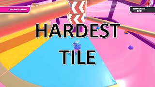 JUMP SHOWDOWN (FAN VARIATION) Timeout on blue tile 7:30 o'clock shadow - Fall Guys