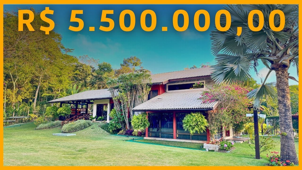 LUXO, EXCLUSIVIDADE E CONFORTO: CONHEÇA ESSA INCRÍVEL MANSÃO DE R$6 MILHÕES!