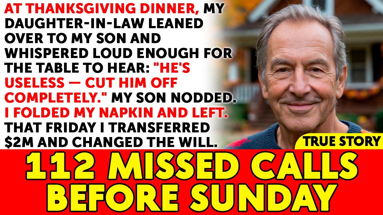 My DIL Never Knew About My $2M Account. At Thanksgiving She Said: 