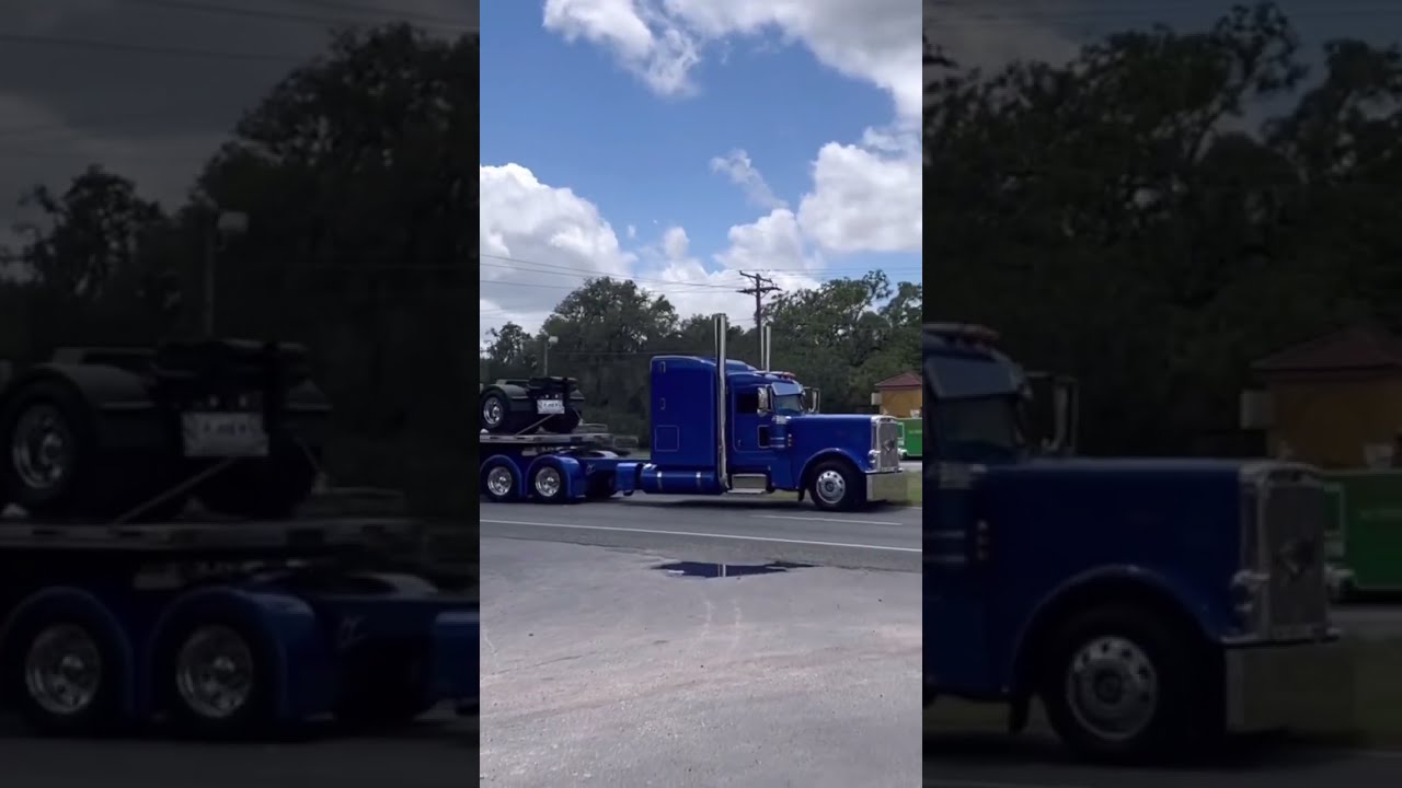 Close Call Who Was At Fault Peterbilt Semitruck Truck Trucking Wreck