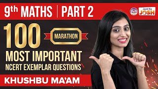 100 Most Important Class 9 Maths NCERT Exemplar Questions | CBSE Class 9 Exams | BYJU'S Class 9