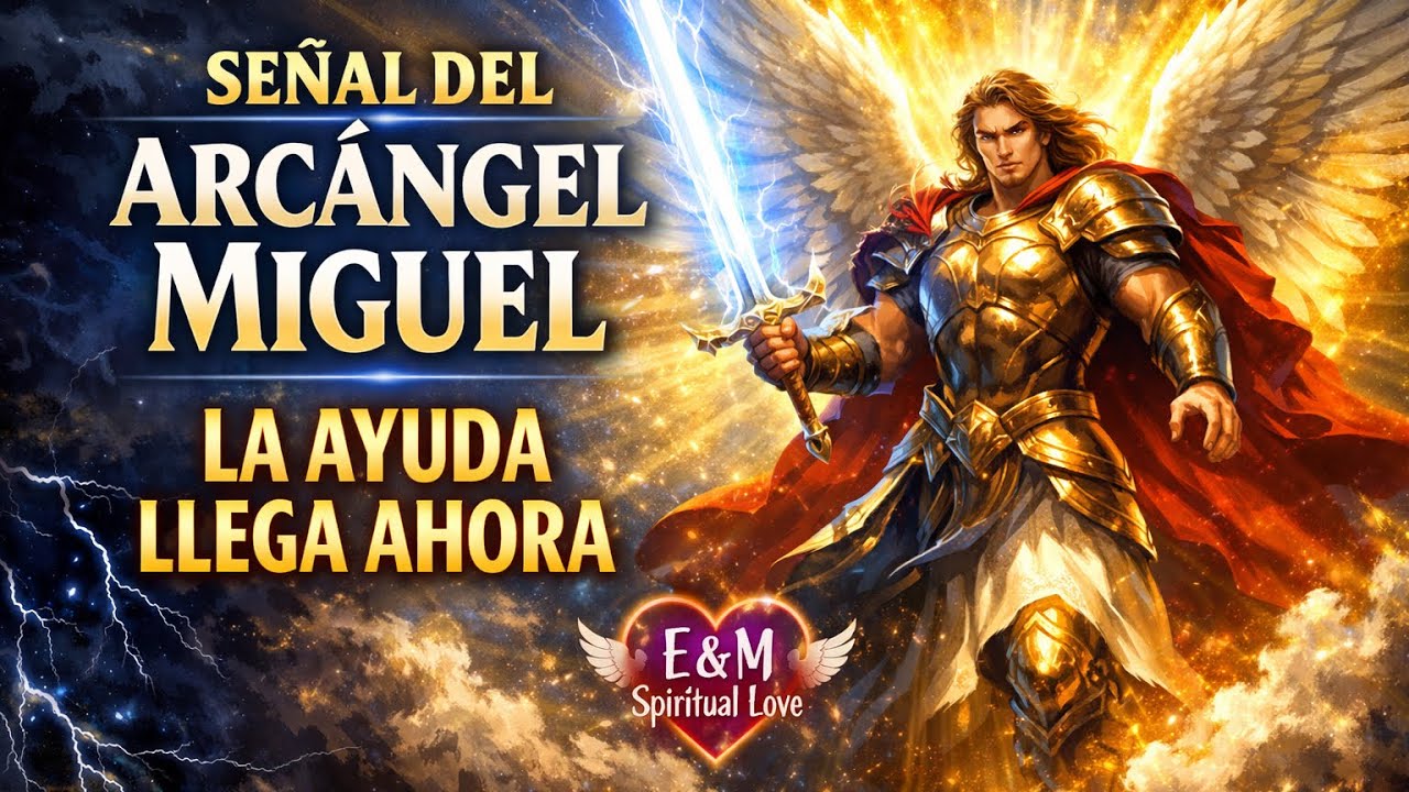 ⚔️ Señal del Arcángel Miguel: La Ayuda Que Pediste Llega Ahora 