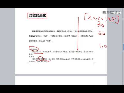《python人工智能基础第一季》 6·2  对象的进化故事