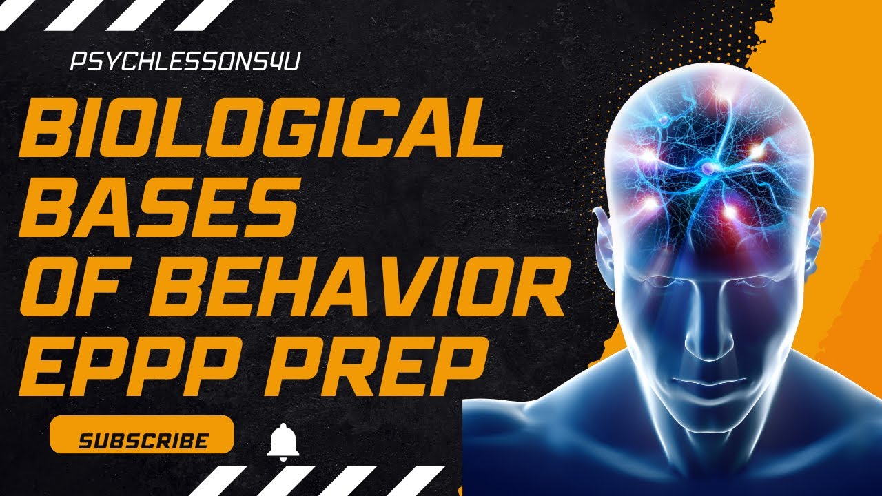 Biological Bases of Behavior (Overview): EPPP Study Prep #psychology # ...