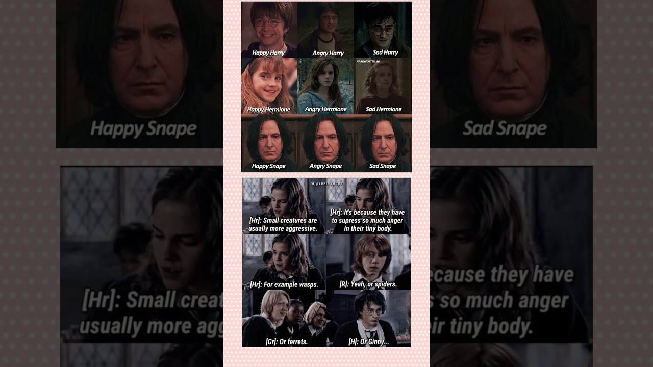 Hilarious Harry Potter Meme: Why Snape Has No Emotions 😂 | Funny Snape Moments 
