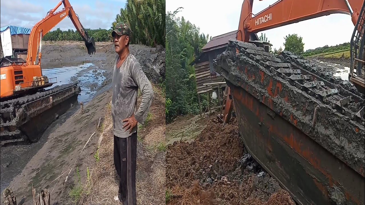 Paci Lili Rehap Tambak Tradisional Pakai Eksa Amfibi