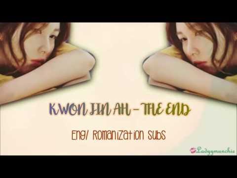 Kwon Jin Ah – The End (끝) Eng/Romanizations Subs