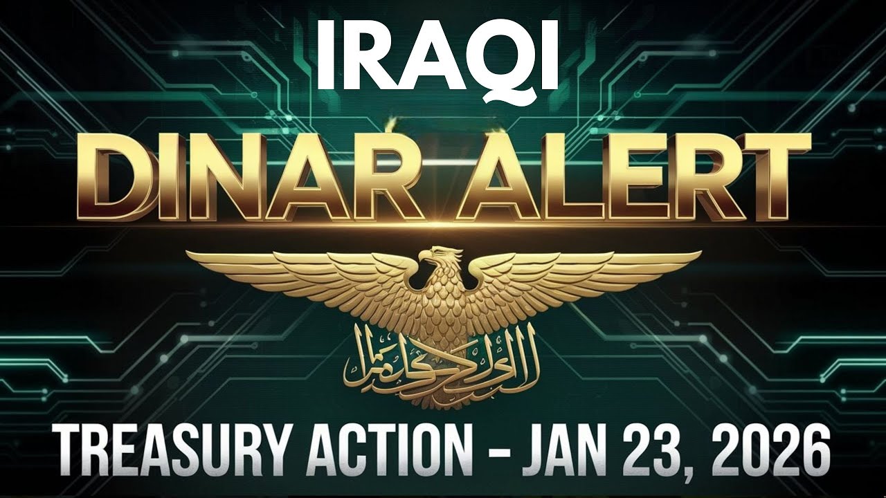 🚨 Iraqi Dinar ALERT_ U.S. Treasury Action Sparks Major RV Momentum! 🏦💰 2026 Update