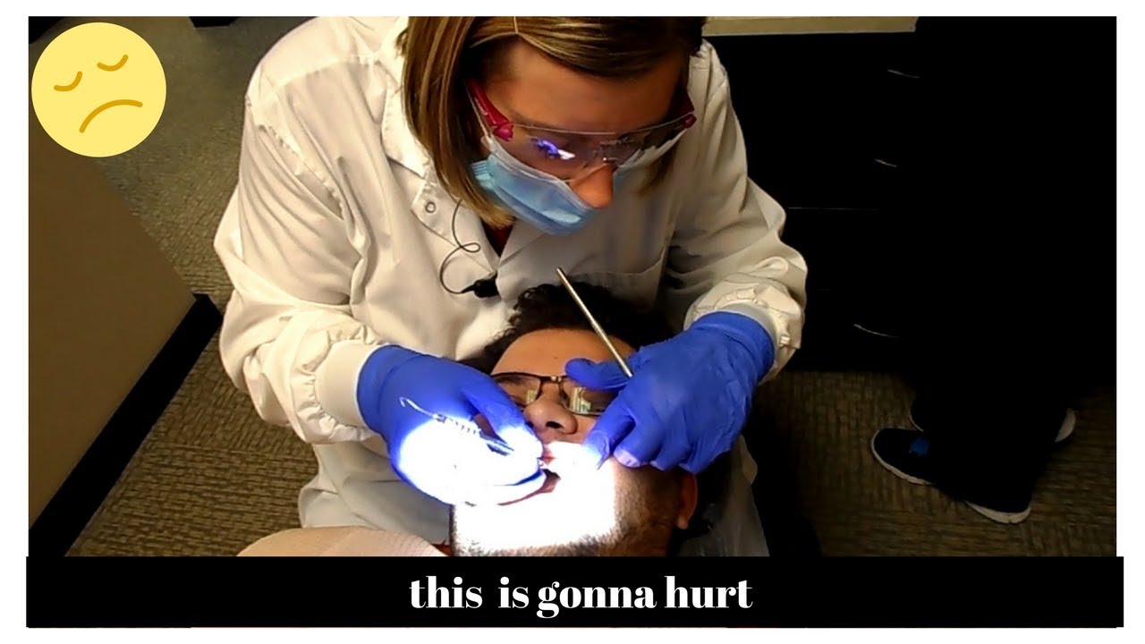 Getting Drilled at the Dentist first 2018 vlog 1 YouTube