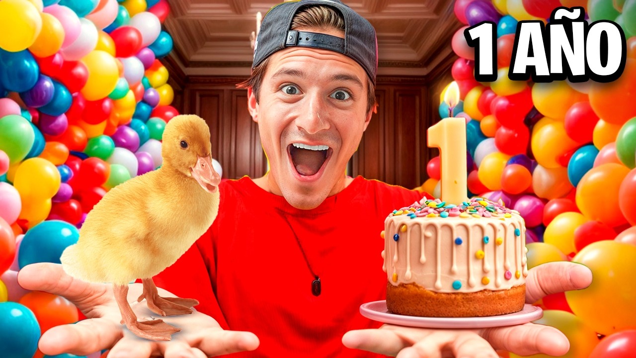 LE HICE UNA FIESTA DE CUMPLEAÑOS A MIS PATOS !!