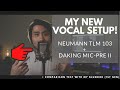 My new vocal setup  neumann tlm 103  daking micpre ii  bluebird comparison test  ken tsuruta