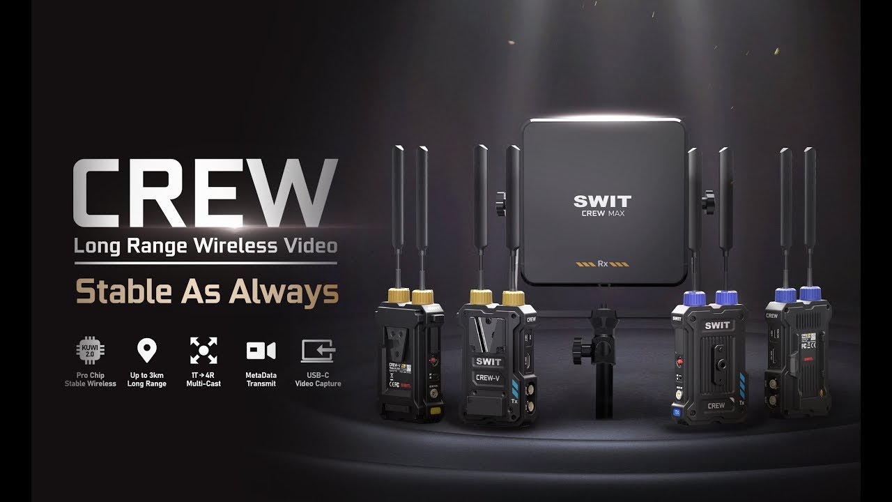 SWIT CREW Wireless Video - Full Product Overview & Demo